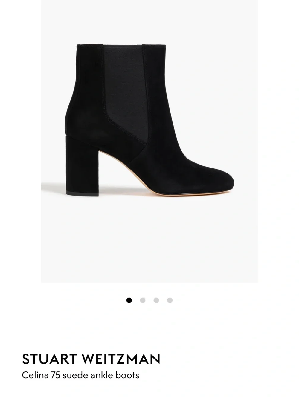 Stuart Weitzman toe panels